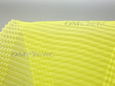 Лента капроновая "Гофре", шир. 110 мм/уп. 50 м, цвет жёлтый - купить в Воткинске. Цена: 33.37 руб.
