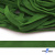 Шнур плетеный (плоский) d-12 мм, (уп.90+/-1м), 100% полиэстер, цв.260 - зел.трава - купить в Воткинске. Цена: 8.62 руб.