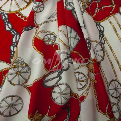 Плательная ткань "Фламенко" 13.1, 80 гр/м2, шир.150 см, принт этнический - купить в Воткинске. Цена 241.49 руб.
