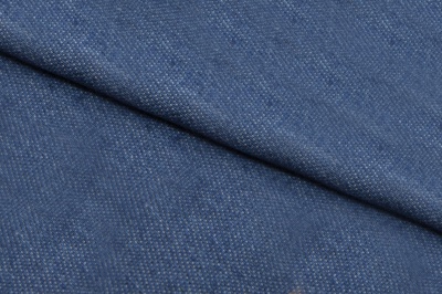 Ткань джинсовая №96, 160 гр/м2, шир.148см, цвет голубой - купить в Воткинске. Цена 350.42 руб.