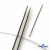 Спицы для вязания металлические d-2.5 мм круговые на тросике 53 см - купить в Воткинске. Цена: 53.90 руб.