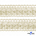 Тесьма декоративная "Самоса" 063, шир. 20 мм/уп. 33+/-1 м, цвет молочный