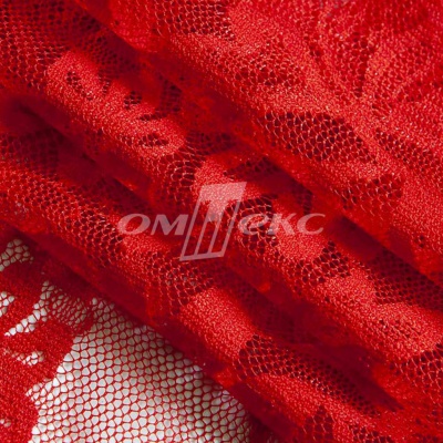 Кружевное полотно стрейч 15A29/RED, 105 гр/м2, шир.155см - купить в Воткинске. Цена 2 101.46 руб.