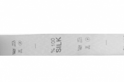Состав и уход за тк.100% Silk (4000 шт) - купить в Воткинске. Цена: 737.09 руб.