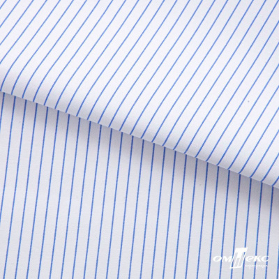 Ткань сорочечная Ронда, 115 г/м2, 58% пэ,42% хл, шир.150 см, цв.3-голубая, (арт.114) - купить в Воткинске. Цена 306.69 руб.