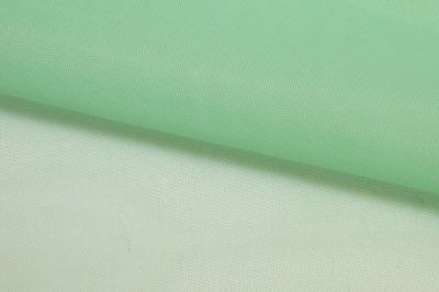 Портьерный капрон 13-6009, 47 гр/м2, шир.300см, цвет св.зелёный - купить в Воткинске. Цена 143.68 руб.