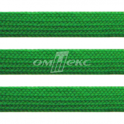Шнур 15мм плоский (100+/-1м) №16 зеленый - купить в Воткинске. Цена: 10.21 руб.