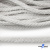 Шнур плетеный d-6 мм круглый, 70% хлопок 30% полиэстер, уп.90+/-1 м, цв.1076-белый - купить в Воткинске. Цена: 588 руб.
