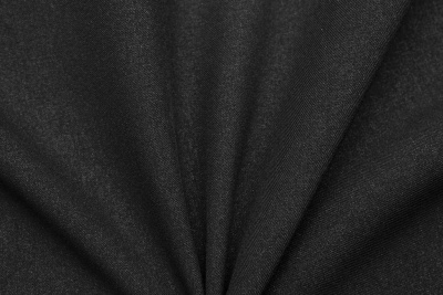 Ткань костюмная 24880 2022, 220 гр/м2, шир.150см, цвет чёрный - купить в Воткинске. Цена 451 руб.