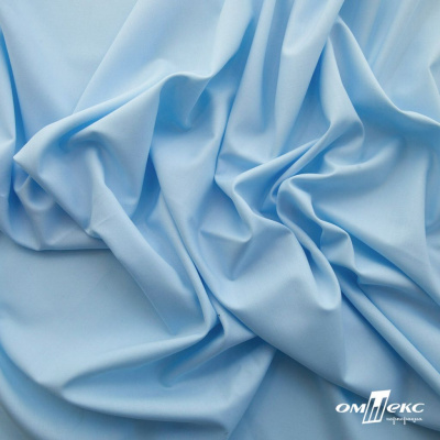 Ткань сорочечная Илер 100%полиэстр, 120 г/м2 ш.150 см, цв.голубой - купить в Воткинске. Цена 290.24 руб.