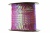 Пайетки "ОмТекс" на нитях, CREAM, 6 мм С / упак.73+/-1м, цв. 89 - розовый - купить в Воткинске. Цена: 468.37 руб.