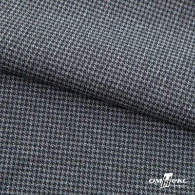 Ткань костюмная Пье-де-пуль 24013, 210 гр/м2, шир.150см, цвет чёрн/св.серый - купить в Воткинске. Цена 334.18 руб.