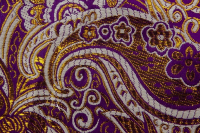 Ткань костюмная жаккард №9, 140 гр/м2, шир.150см, цвет фиолет - купить в Воткинске. Цена 387.20 руб.