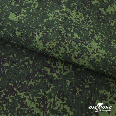 Униформ Рип Стоп 80/20 полиэфир/хлопок, 205 г/м2,  принтованный темно-зеленый, ВО, шир. 150 см - купить в Воткинске. Цена 191.15 руб.