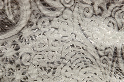 Ткань костюмная жаккард №10, 140 гр/м2, шир.150см, цвет св.серебро - купить в Воткинске. Цена 383.29 руб.