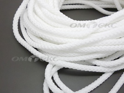 Шнур 1с35 4 мм крупное плетение 200 м белый - купить в Воткинске. Цена: 1.10 руб.