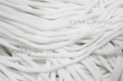 Шнур Т-02 (4с2) мелкое плетение 4мм 100 м белый - купить в Воткинске. Цена: 2.50 руб.
