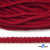 Шнур плетеный d-6 мм, круглый 70% хлопок 30% полиэстер, уп.90+/-1 м, цв.1064-красный - купить в Воткинске. Цена: 588 руб.