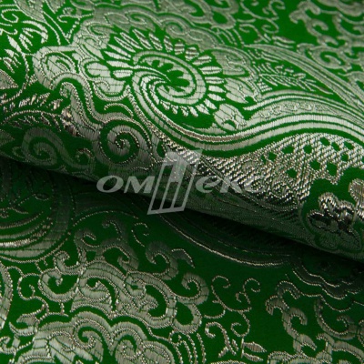 Ткань костюмная жаккард №4, 140 гр/м2, шир.150см, цвет зелёный - купить в Воткинске. Цена 383.29 руб.