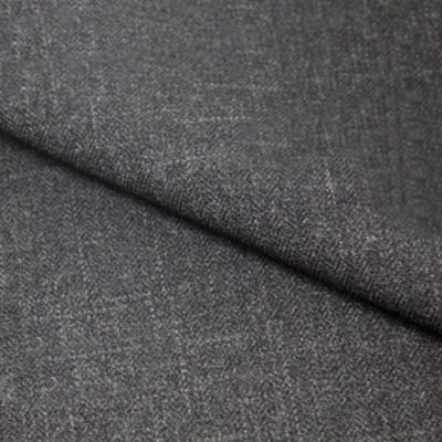 Ткань костюмная 25388 2010А, 207 гр/м2, шир.150см, цвет т.серый - купить в Воткинске. Цена 353.07 руб.