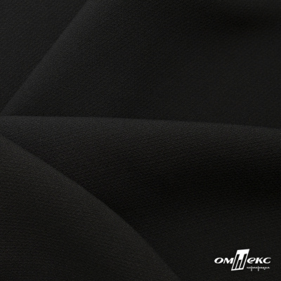 Ткань костюмная "Микела", 96%P 4%S, 255 г/м2 ш.150 см, цв-черный #1 - купить в Воткинске. Цена 345.40 руб.