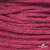 Шнур плетеный d-6 мм, 70% хлопок 30% полиэстер, уп.90+/-1 м, цв.1068-фуксия - купить в Воткинске. Цена: 588 руб.