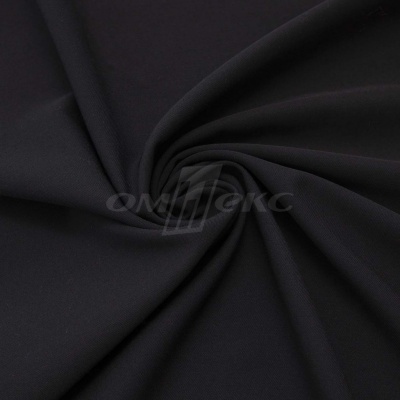 Ткань костюмная "Меган", 78%P 18%R 4%S, 205 г/м2 ш.150 см, цв-черный (Black) - купить в Воткинске. Цена 392.32 руб.