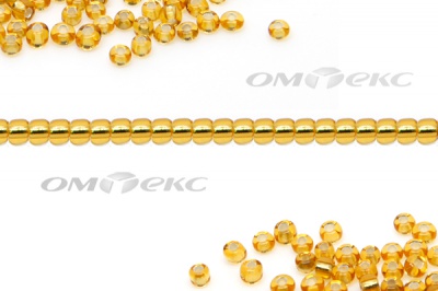 Бисер (SL) 11/0 ( упак.100 гр) цв.22 - золото - купить в Воткинске. Цена: 53.34 руб.