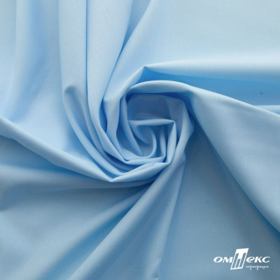 Ткань сорочечная Илер 100%полиэстр, 120 г/м2 ш.150 см, цв.голубой - купить в Воткинске. Цена 290.24 руб.