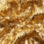 Сетка с пайетками №3, 188 гр/м2, шир.140см, цвет золотой - купить в Воткинске. Цена 454.12 руб.