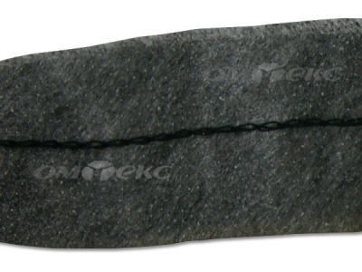 WS7225-прокладочная лента усиленная швом для подгиба 30мм-графит (50м) - купить в Воткинске. Цена: 16.97 руб.