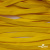 Шнур плетеный (плоский) d-12 мм, (уп.90+/-1м), 100% полиэстер, цв.269 - жёлтый - купить в Воткинске. Цена: 8.62 руб.