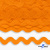 Тесьма вьюнчик 0381-0080, 8 мм/упак.33+/-1м, цвет 9511-оранжевый - купить в Воткинске. Цена: 107.26 руб.