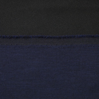 Ткань костюмная 26150 2009, 214 гр/м2, шир.150см, цвет т.синий - купить в Воткинске. Цена 362.24 руб.