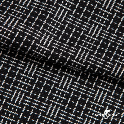 Ткань костюмная "Гарсия" 80% P, 18% R, 2% S, 335 г/м2, шир.150 см, Цвет черный - купить в Воткинске. Цена 669.66 руб.