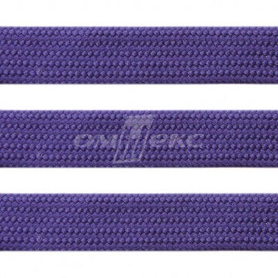 Шнур 15мм плоский (100+/-1м) №10 фиолетовый - купить в Воткинске. Цена: 10.21 руб.