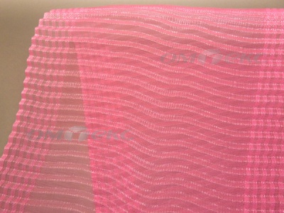 Лента капроновая "Гофре", шир. 110 мм/уп. 50 м, цвет розовый - купить в Воткинске. Цена: 35.60 руб.