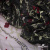 Сетка с вышивкой "Мадрид" 135 г/м2, 100% нейлон, ширина 130 см, Цвет 4/Черный - купить в Воткинске. Цена 980 руб.