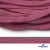 Шнур плетеный d-8 мм плоский, 70% хлопок 30% полиэстер, уп.85+/-1 м, цв.1029-розовый - купить в Воткинске. Цена: 735 руб.