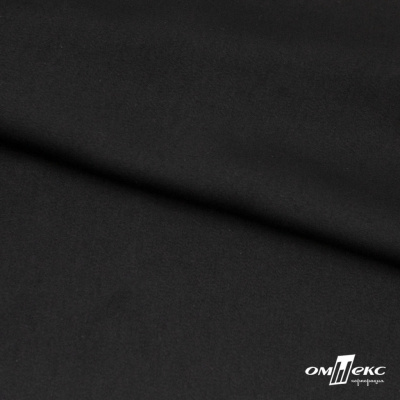 Ткань плательная Габриэль 100% полиэстер,140 (+/-10) гр/м2, шир. 150 см, цв. черный BLACK - купить в Воткинске. Цена 248.37 руб.