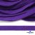 Шнур плетеный d-8 мм плоский, 70% хлопок 30% полиэстер, уп.85+/-1 м, цв.1030-фиолет - купить в Воткинске. Цена: 735 руб.