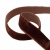 Лента бархатная нейлон, шир.12 мм, (упак. 45,7м), цв.120-шоколад - купить в Воткинске. Цена: 396 руб.
