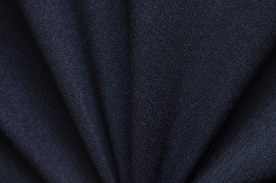 Ткань костюмная 25388 2009, 207 гр/м2, шир.150см, цвет т.синий - купить в Воткинске. Цена 353.07 руб.