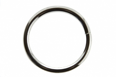 Кольцо металлическое d-38 мм, цв.-никель - купить в Воткинске. Цена: 4.89 руб.