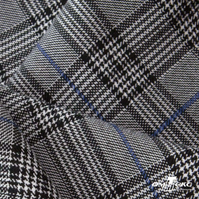 Ткань костюмная "Клер" 80% P, 16% R, 4% S, 200 г/м2, шир.150 см,#3 цв-серый/синий - купить в Воткинске. Цена 412.02 руб.