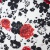 Плательная ткань "Фламенко" 22.1, 80 гр/м2, шир.150 см, принт растительный - купить в Воткинске. Цена 239.03 руб.