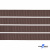 Репсовая лента 005, шир. 6 мм/уп. 50+/-1 м, цвет коричневый - купить в Воткинске. Цена: 88.45 руб.
