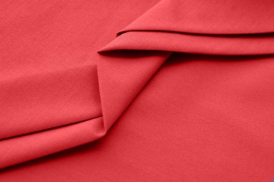 Ткань сорочечная стрейч 18-1651, 115 гр/м2, шир.150см, цвет коралл - купить в Воткинске. Цена 285.04 руб.