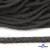 Шнур плетеный d-6 мм круглый, 70% хлопок 30% полиэстер, уп.90+/-1 м, цв.1088-т.серый - купить в Воткинске. Цена: 588 руб.