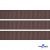 005-коричневый Лента репсовая 12 мм (1/2), 91,4 м  - купить в Воткинске. Цена: 372.40 руб.
